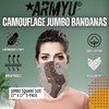 Army Universe Camouflage Jumbo Bandanas Cotton Military Headwraps 27" x
