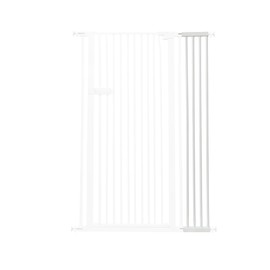 Lumizone Extra Tall Cat Gate Extension Kit 61.02" High Pressure Mounted 2025 New 8.27" Extra Wide 1.37" Gap No Drilling Tall Pet Gate for Dogs (White, 8.27"/21CM)