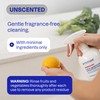 ATTITUDE Fruit & Vegetable Wash Refill, Food-Safe Produce Wash, Removes