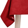 Filumi Eris Tablecloth 120 x 120 cm Red Washable for