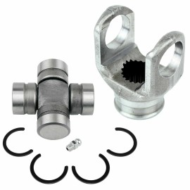 Caltric New Front Drive Shaft Yoke U-Joint for Kawasaki Mule 2510 KAF950A Diesel 2002