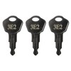 Niahm Sentry Safe Replacement Keys Model 1100-Codes 3A2 for Sentry