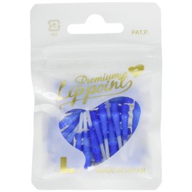 Elstyle Premium Lip Point Tip Dyed Blue 30 pcs
