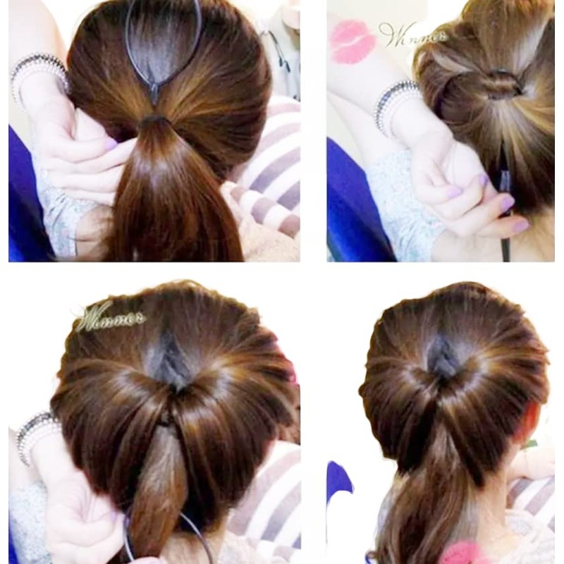 Set of 2 Hair Twister Bun or Topsytail Styling in