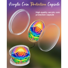 CHURYUML 3 Year Original Sobriety Coin Three Year Sober Chip Non-Religious AA Coins Recovery Anniversary Medallions Sobriety Gifts for Women Men Alcoholics Anonymous Addiction Recovery Gift