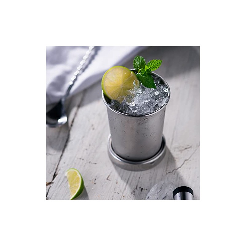 bar@drinkstuff Stainless Steel Julep Cup 14oz / 400ml - Vintage