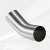 X AUTOHAUX 1 Pcs OD 2.25 Inch 45 Degree Exhaust
