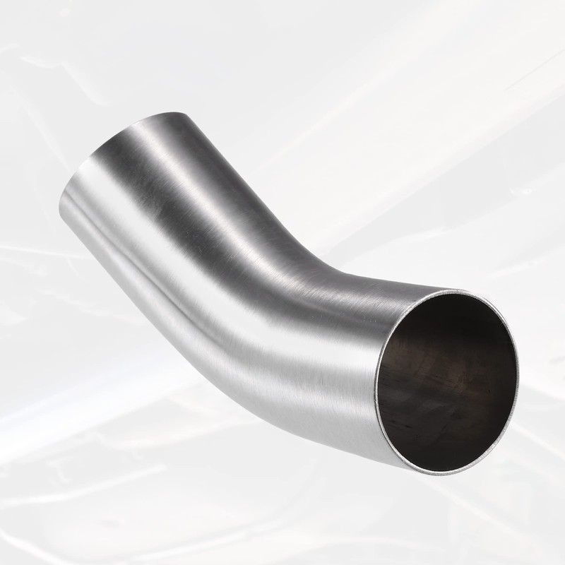 X AUTOHAUX 1 Pcs OD 2.25 Inch 45 Degree Exhaust
