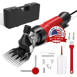 Unbranded Esquiladora para ovejas electrica de esquilar maquinas esquiladoras 110V 500W US