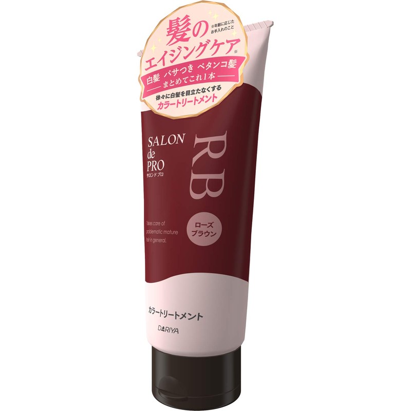 Salondo Pro Color Treatment, Aging Care, Rose Brown, 6.3 oz