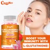 2 Packs 2500MG Liposome Glutathione Gummies, Composite L-Cysteine, Collocation Milk