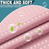 Conbo Mio Extra Long No Hook Waffle Weave Shower Curtain