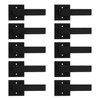Probrico 10 Pack Dummy Door Lever,Single Sided Door Handle for