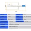 JZLHGOFYTD Animal Microchip EM4305 134.2KHz FDX-B ISO11784/11785 Universal Standard Pet