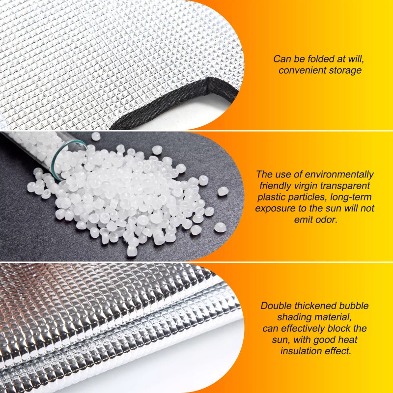carmotion88 2PCS Car SunRoof Window Sunshade Trim SunVisor Kit For