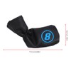 9PCS PU Leather Waterproof Thicken Plush Golf Putter Head Cover