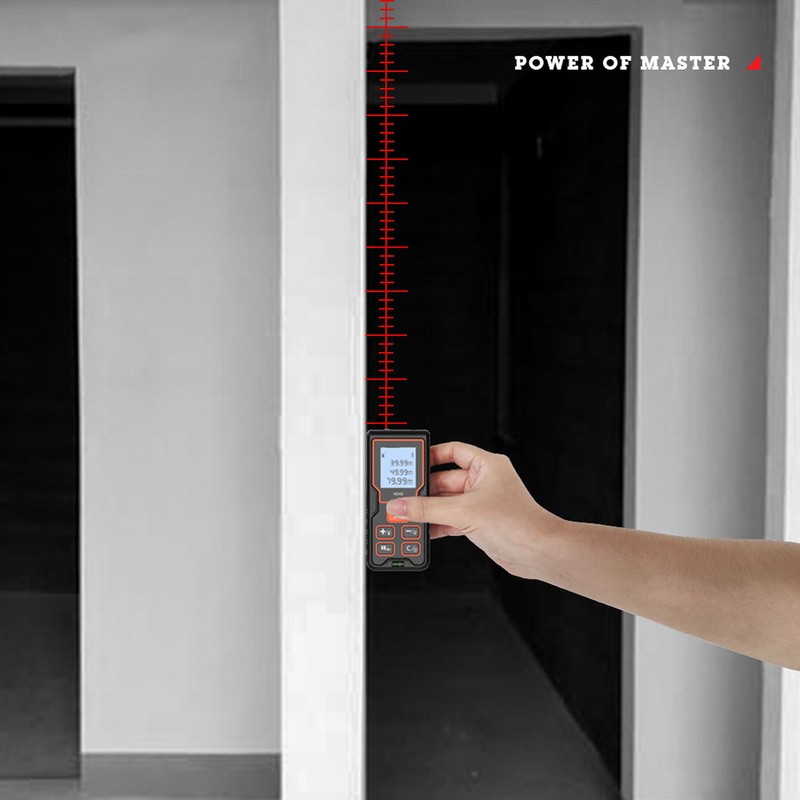 Laser Measure Distance Meter 40m Digital Display Tool for Construction