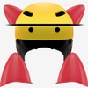 Cellar Aid Helmet Animal Ear Decoration Tuning Customization Red 1 Piece Helmet Customization Helmet Accessories / 헬멧 동물귀 장식 튜닝 꾸미기 레드 1개 헬멧꾸미기 헬멧악세사리