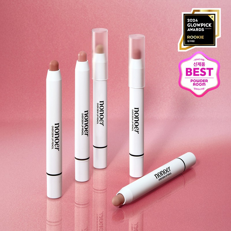 nonoer Over Dew Lip Pencil 1.4g - 001 Cashmere Rose
