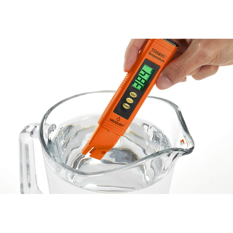 MEASURY EC Meter Tester TDS Measuring Device for Osmosis Systems