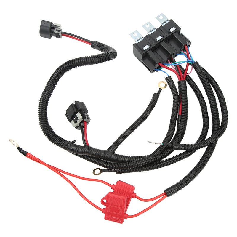ECU Control Dual Electric Fan Upgrade Wiring Harness Stable Performance