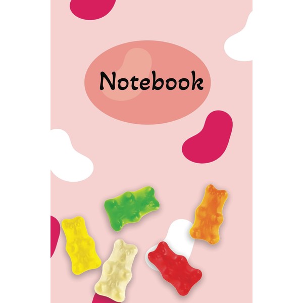 Gummy Bear Jelly Bean Notebook: CandyJournal- Lined