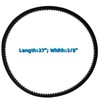 QMTCYXGS 754-04014 954-04014 Snowblower Auger Drive Belt Fits 2-Stage Snow