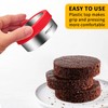 ALLTOP Round Cookie Cutter Set – 4 Different Sizes of