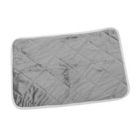 Totority Self Heating Pet Bed Pad No Electric Heating Mat for Cats and Dogs Comfortable Warming Crate Pad for Indoor Use Soft Durable Design for Cozy Sleep Large Grey