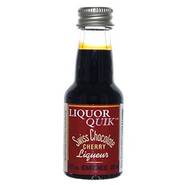 Liquor Quik HOZQ8-353 Natural Liquor Essence, 20 mL (Swiss Chocolate Cherry Liqueur )