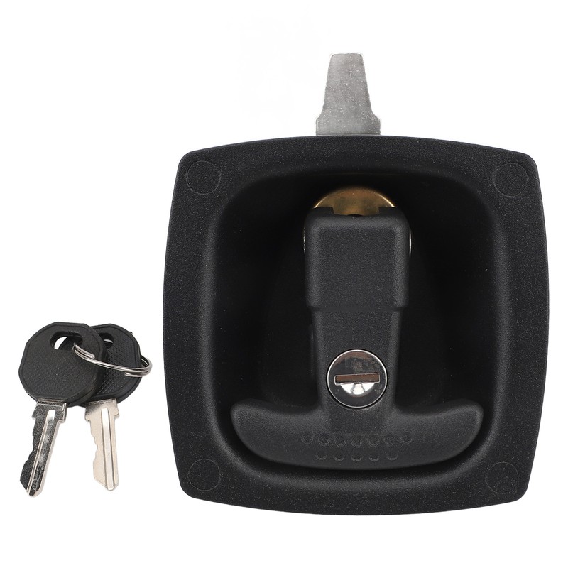 T Handle Latch Black Zinc Alloy T Type Toolbox Folding
