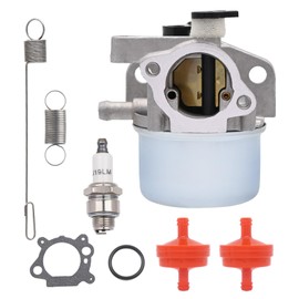 Aylux 675 190cc Carburetor for B&S 6.25HP 6.75HP MRS Push Mower Craftsman 6.75 Toro Recycler 22 Lawn Mower with Fuel Filter Spring