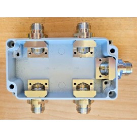 Huber+Suhner NEW Huber+Suhner 9070.17.0008 5x Type-N(f) RF Microwave Enclosure Project Box