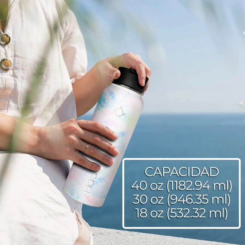 Termo De Acero Inoxidable Botella Frio Caliente Café Té 32oz