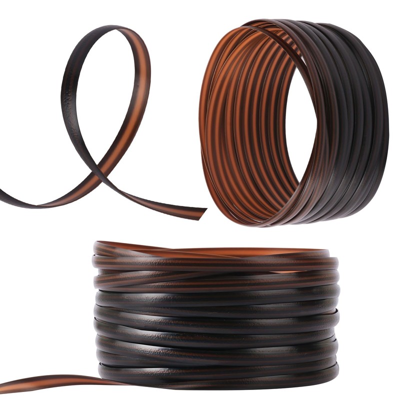 Biugaaufai 3 Pcs 120ft Wicker Repair Kit Gradient Coffee Brown