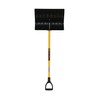 Structron 96829 Snow Shovel, 18" Black Polycarbonate, Two Hex-Screws, 43"