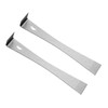 AIXXCUVQ 2pcs/Set Pocket Pry Bar Stainless Steel Flat Bar for