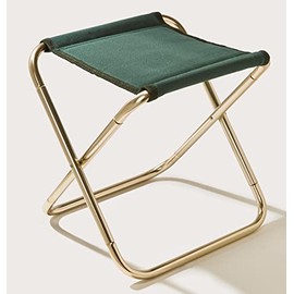 mysmartbuy.com 1 x Portable Folding Chair - 27cm Foldable Lightweight Stool Fits In Pocket Or Bag - Collapsible Footstool Outdoor Camping Fishing Picnic Seat 90kg Max Weight