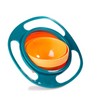 360° Rotating Gyro Snack Bowl for Kids – Spill-Resistant PP