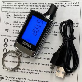 ULTRA START LCD KEYLESS ENTRY REMOTE FOB TRANSMITTER U-TX2011-2W MKYTR 1350TX