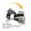 4 Pack Soft Closing Cabinet Hinges – HhdvdyWgd Concealed Hidden
