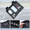 JKCOVER Full Size Center Console Organizer Tray Compatible with (2019-2022)