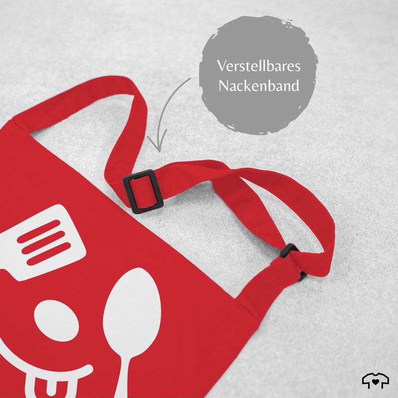 Geschenk mit Namen personalisiert by Shirtracer - Apron - Cooking