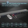 Multi USB 3.0 Hub 7-Port High Speed 5Gbps Slim Compact