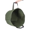 Portable Waterproof Reusable Canvas Garden Leaf Waste Bag, Garden Lawn