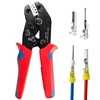 Wire Crimping Tool with Ratchet, Amliber Ratchet Wire Crimper Tool