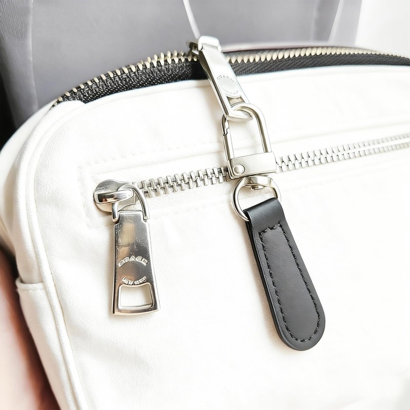 8 PCS Zipper Pull Replacement Leather Handle for Backpacks, Suitcases,