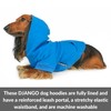 DJANGO Fully Lined Hoodie for Dog - Soft, Stretchy, and