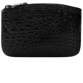 Genuine Leather Large Coin Purse for Women, Change Purse Zipper Wallet For Men Size 5x3 U.S.A. Made By Nabob Leather