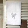 Azeeda 'Tyrannosaurus Rex Dinosaur' Hand/Guest Towel (TL00061135)